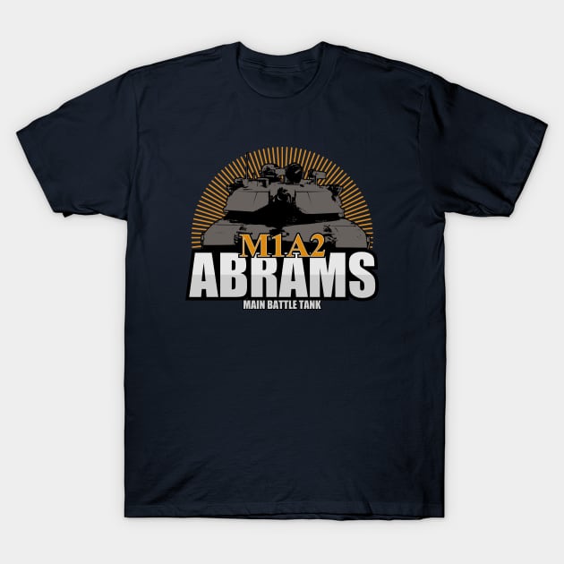 M1A2 Abrams T-Shirt by TCP